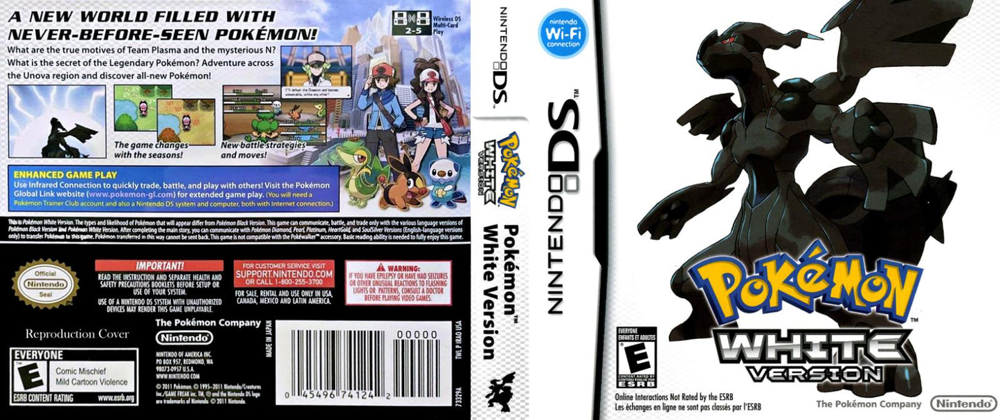 Pokemon White Version CIB (Nintendo Ds)