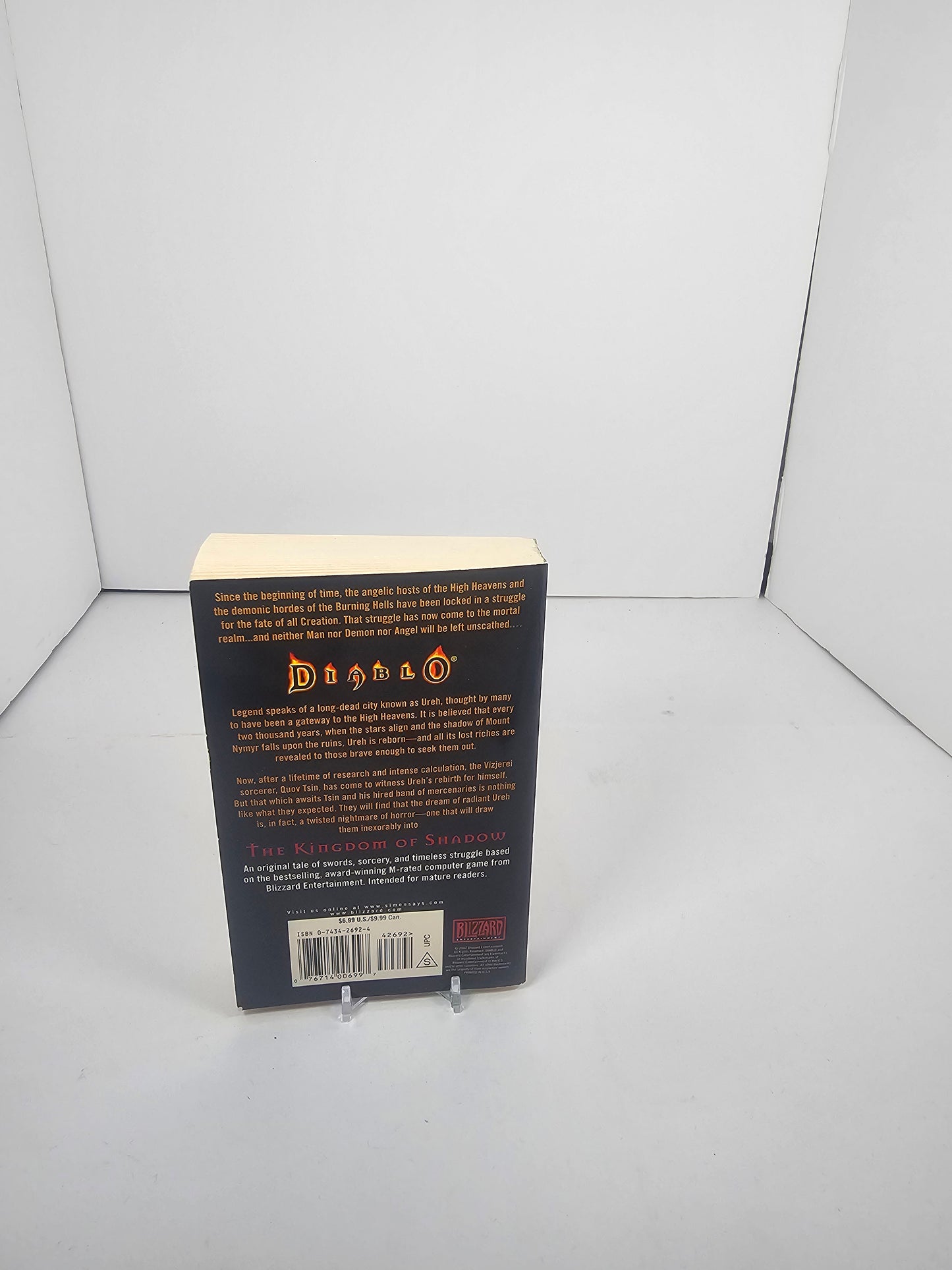 Diablo Book #3 The Kingdom of Shadow Richard A. Knaak