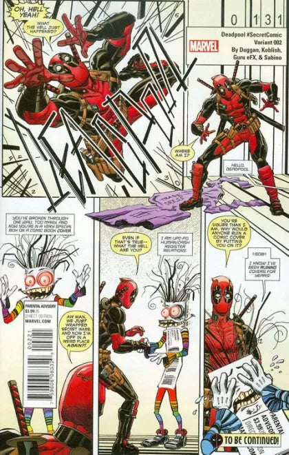 Scott Koblish Secret Comic Variant Cover