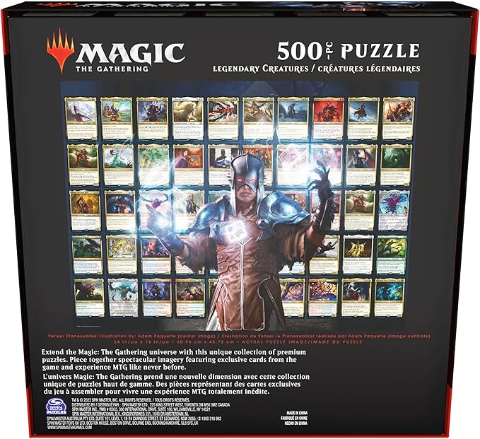 Magic The Gathering, Legendary Creatures 500 Piece Puzzle MTG
