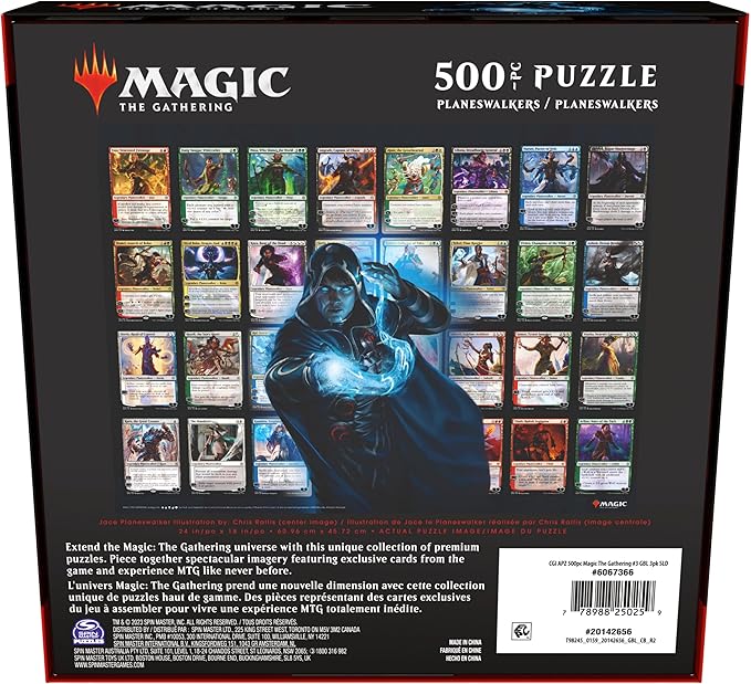 Magic The Gathering, Planeswalkers 500 Piece Puzzle