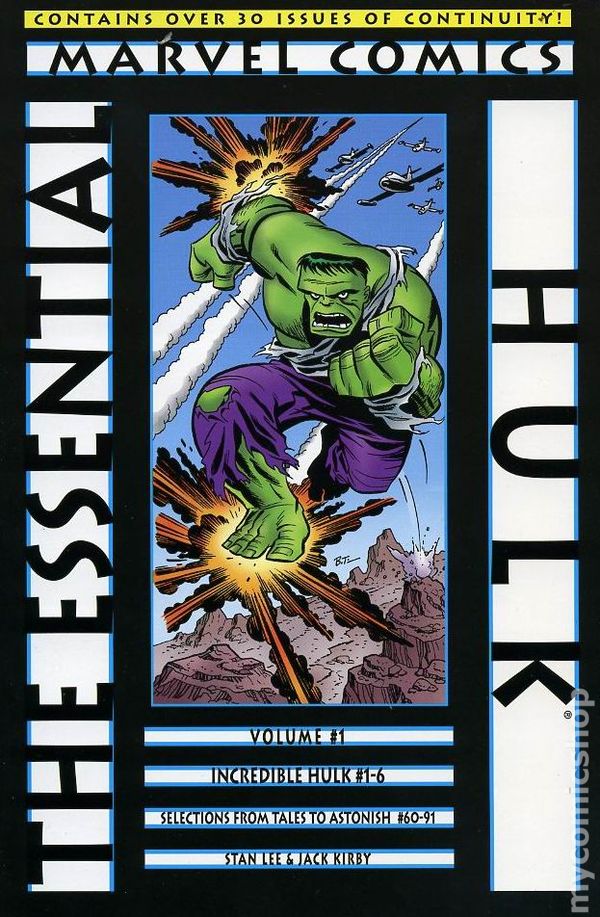 Essential Incredible Hulk TPB (1999-2013 Marvel) 1st Edition (Good)