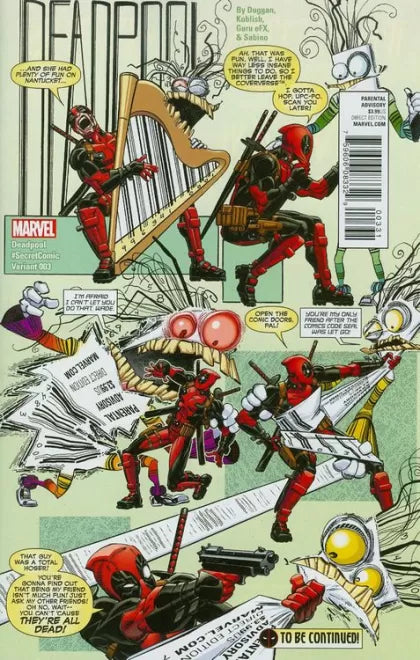 Scott Koblish Secret Comic Variant Cover