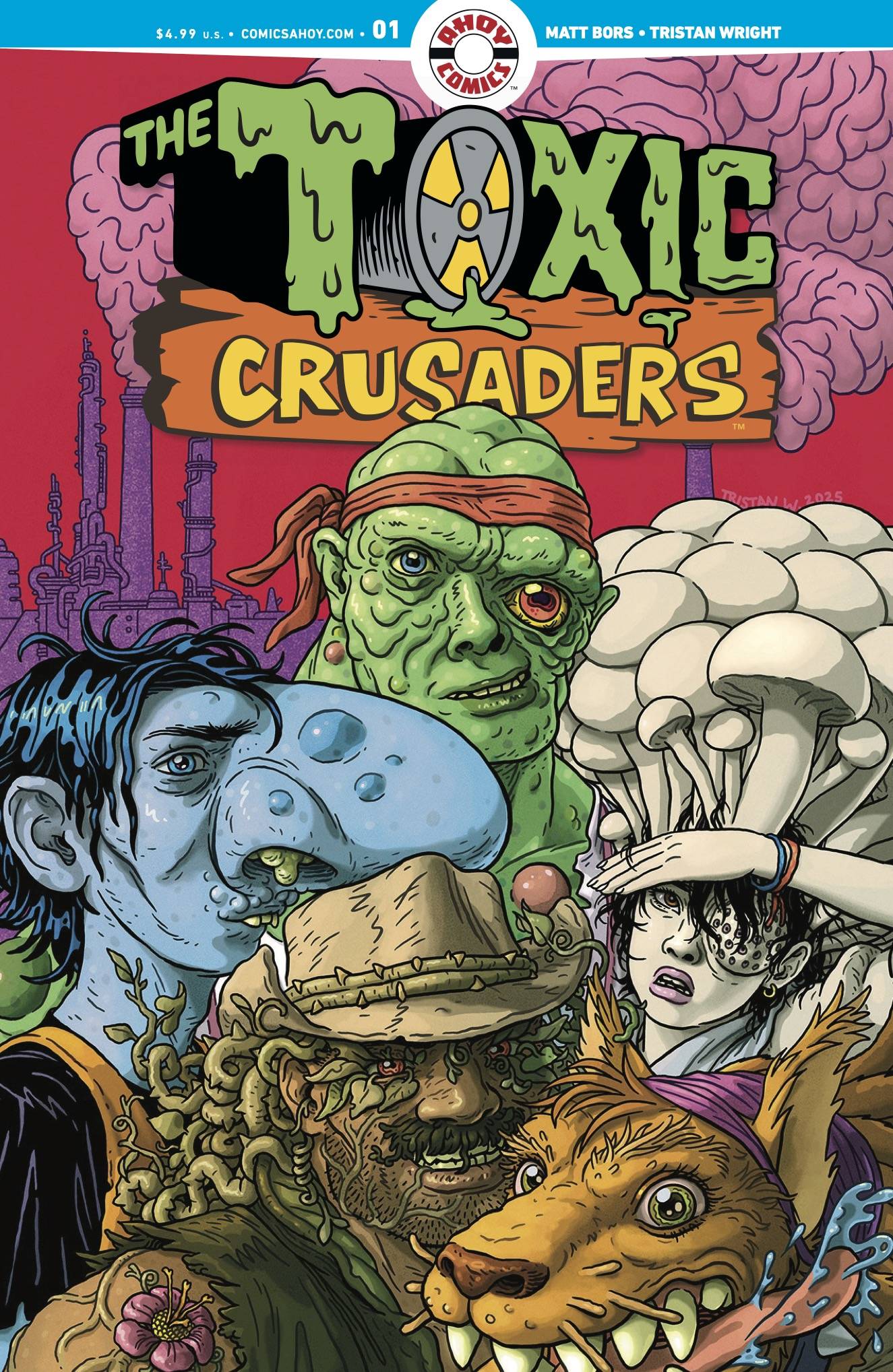 TOXIC CRUSADERS #1 (OF 5) CVR A WRIGHT