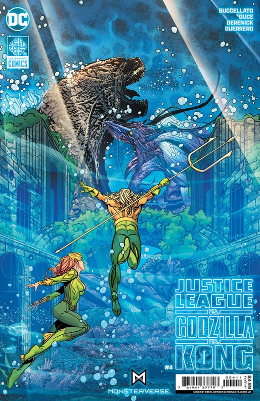 Justice League Vs Godzilla Vs Kong Set