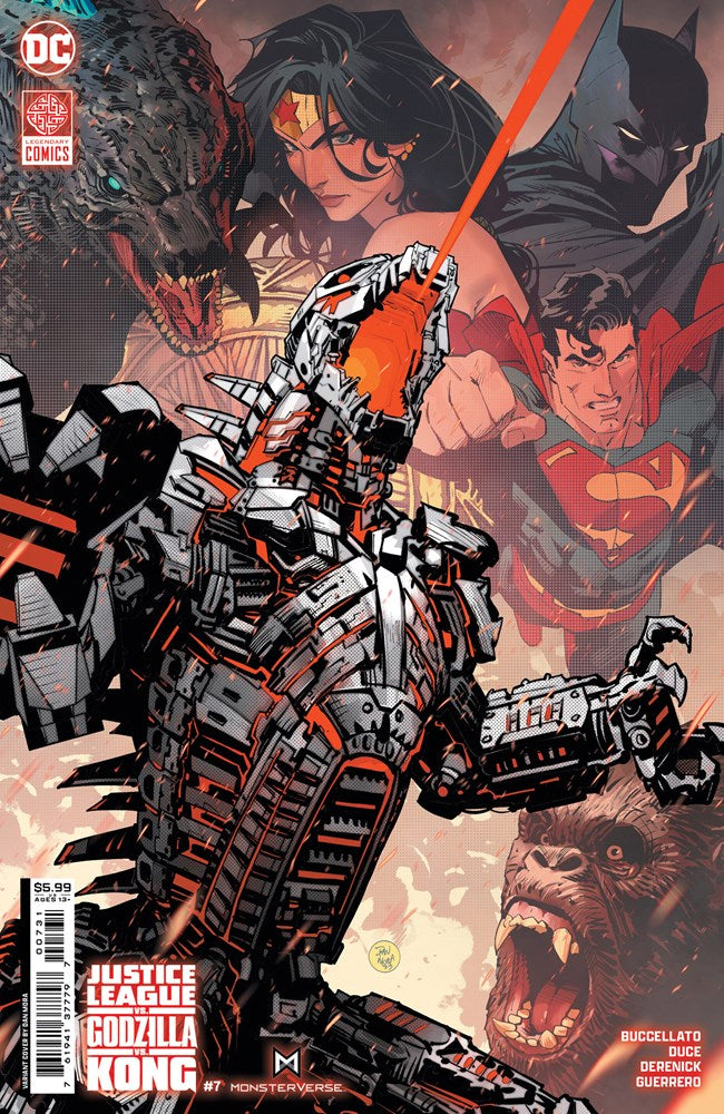 Justice League Vs Godzilla Vs Kong Set