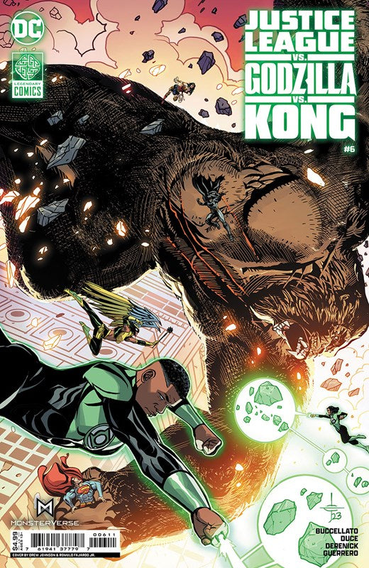 Justice League Vs Godzilla Vs Kong Set