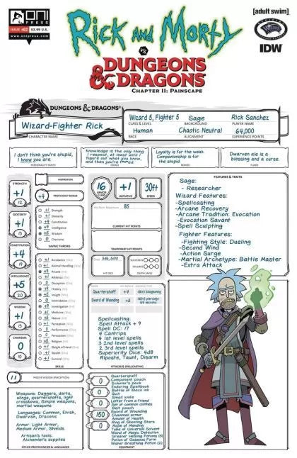 Jim Zub Character Sheet Variant