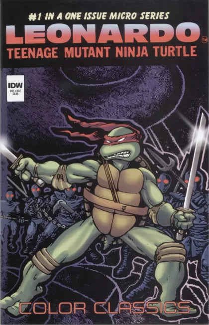 Teenage Mutant Ninja Turtles Color Classics: Leonardo Micro-Series