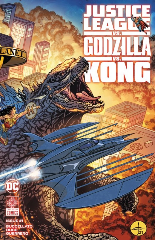 Justice League Vs Godzilla Vs Kong Set