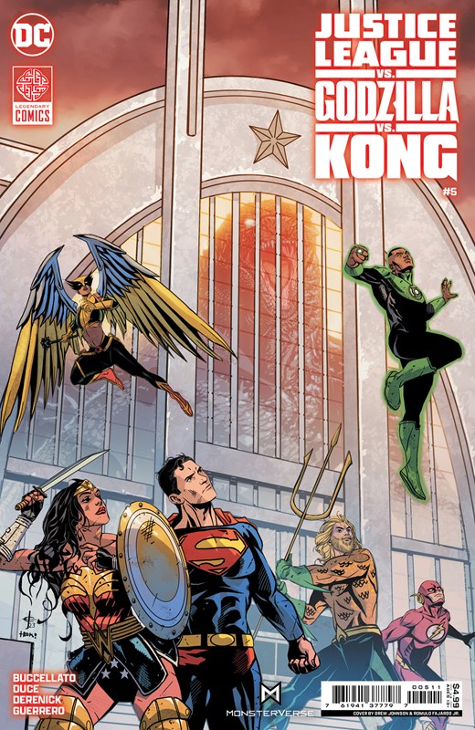 Justice League Vs Godzilla Vs Kong Set